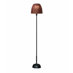 Bover LED-lattiavalaisin Atticus 114, grafiitinruskea/ruskea