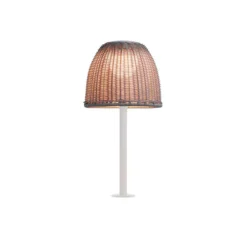 Bover LED-pöytävalaisin Atticus, luonnonvalkoinen/beige, korkeus 50 cm