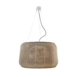 Bover LED-riippuvalaisin Fora 90, luonnonvalkoinen/beige, ulkona
