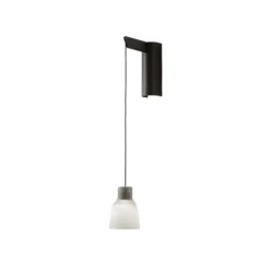 Bover LED-seinävalaisin Drip A/01, himmeä lasi, 2700 K