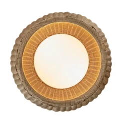 Bover LED terassivalaisin Amphora, 77 cm, grafiitinruskea/beige