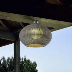 Bover LED ulkokattovalaisin Garota, valkoinen/norsunluun värinen