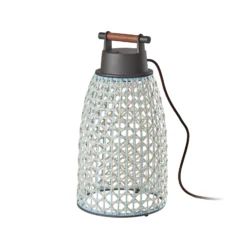 Bover Nans M/41 LED-pöytävalaisin ulkotiloihin, beige