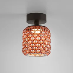 Bover Nans PF/16 LED ulkokattovalaisin, punainen