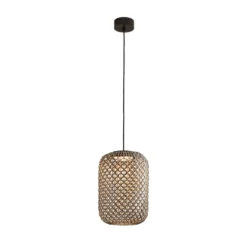 Bover Nans S/31.2 LED-riippuvalaisin ulkona, ruskea