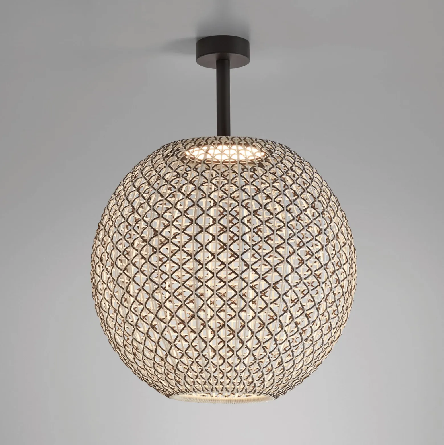 Bover Nans Sphere PF/80 LED ulkokattovalaisin ruskea