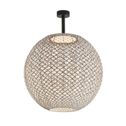 Bover Nans Sphere PF/80 LED ulkokattovalaisin ruskea
