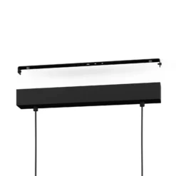 Boyal LED-riippuvalaisin, ruskea, pituus 101 cm, puu, 3-valo.