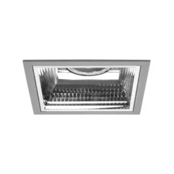BRUMBERG Apollo Midi, särmikäs, kulmikas, 3000 K, hopea