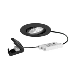 BRUMBERG BB23 LED-spotti IP65 RC-dim liitäntärasia musta mattapintainen