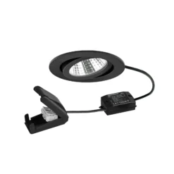 BRUMBERG BB03 LED upotettava valonheitin on/off kytkentärasia mattamusta