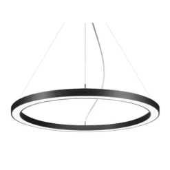 BRUMBERG Biro Circle Ring5 Ø 45 cm ylös/alas DALI CCT, musta
