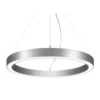 BRUMBERG Biro Circle Ring10 ylös/alas Ø 45cm on/off hopea 830