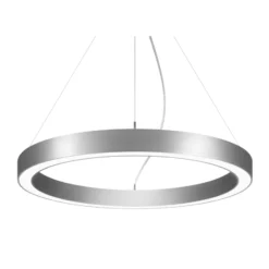 BRUMBERG Biro Circle Ring10 ylös/alas Ø 45cm on/off hopea 830