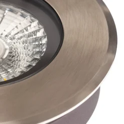 BRUMBERG Hybride Flat LED uppoasennuslattiavalaisin, 15cm