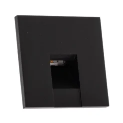 BRUMBERG Wall Kit68, kulmikas, musta