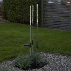 Bubbly-LED-aurinkovalaisin 3 kpl, lämmin valkoinen