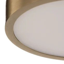 Bully LED-kattovalaisin patinoituneella ulkonäöllä, Ø 14 cm