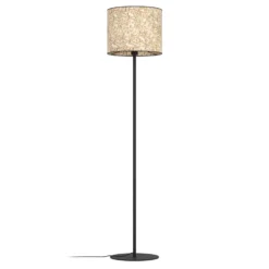 Butterburn lattiavalaisin, korkeus 162 cm, beige/vihreä, metalli/kangas