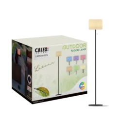 Calex LED-aurinkolattiavalaisin, IP44, vetokytkin