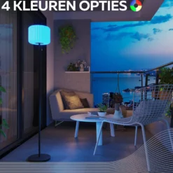 Calex LED-aurinkolattiavalaisin, IP44, vetokytkin
