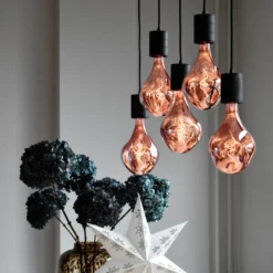Calex Organic Evo LED-valaisin E27 6W dim rosé
