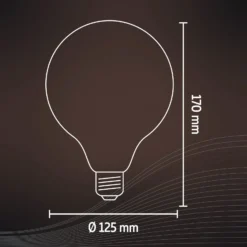 Calex Smart LED hehkulamppu E27 G95 7W CCT 2 kpl:n setti