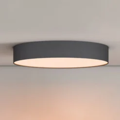 Calex Smart LED-kattovalaisin Fabric, Ø 40 cm, RGBW, himmennettävä