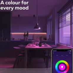Calex Smart LED-lamppu E27 A60 9.4W CCT RGB 2 kpl:n sarja