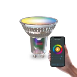 Calex Smart LED-lamppu heijastin GU10 4,9 W RGB CCT 5 cm