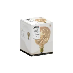 Calex XXL Organic Neo LED-lamppu E27 G125 4 W kultainen himmennettävä