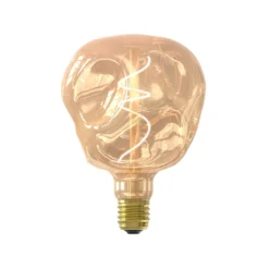 Calex XXL Organic Neo LED-lamppu E27 G125 4 W kultainen himmennettävä