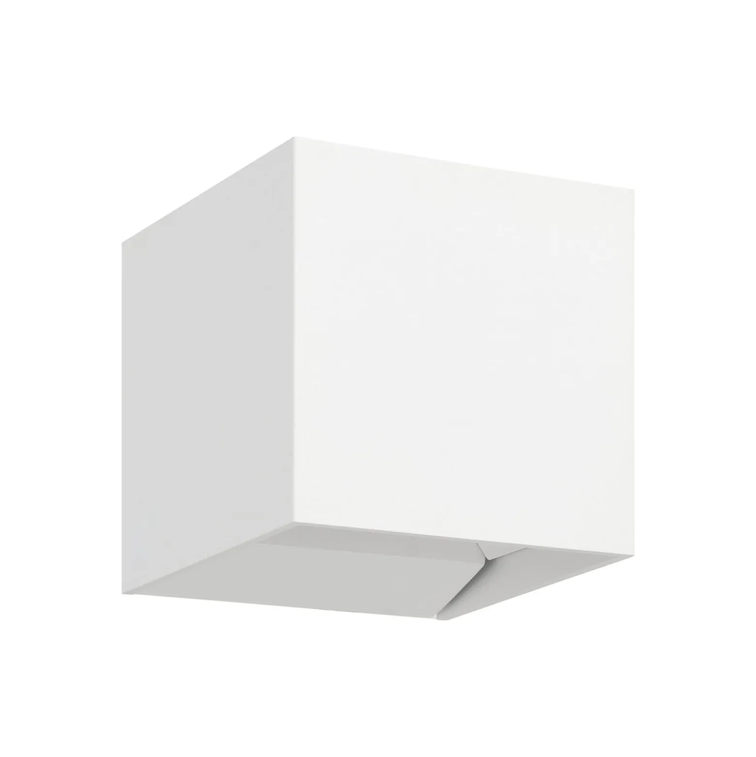 Calpino 3 -LED-ulkoseinälamppu, valkoinen, leveys 10 cm, 2-lamppuinen