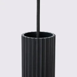 Carbon-riippuvalaisin, musta, Ø 6 cm, alumiini