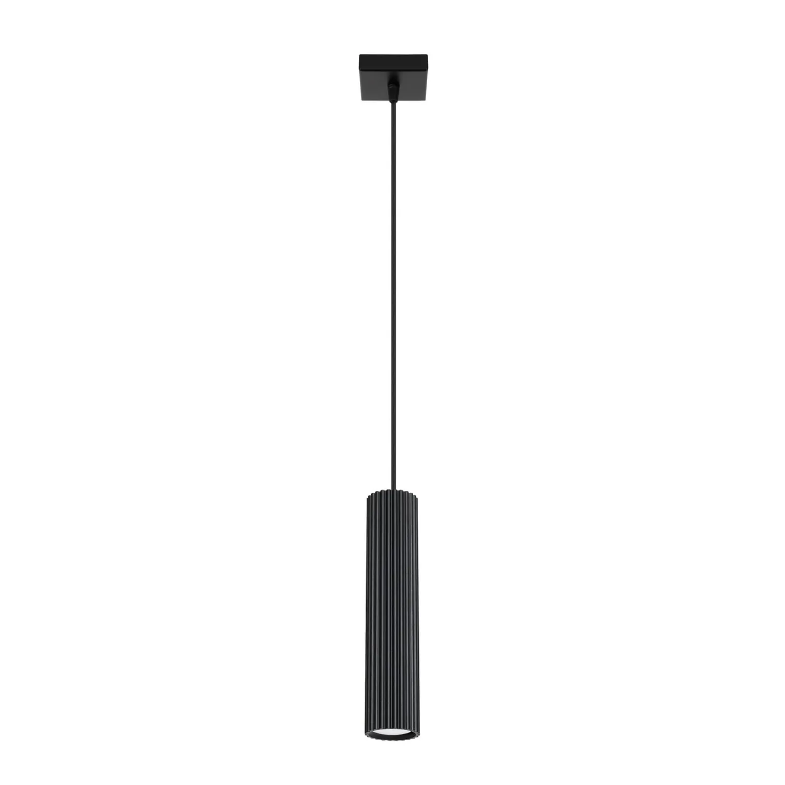 Carbon-riippuvalaisin, musta, Ø 6 cm, alumiini