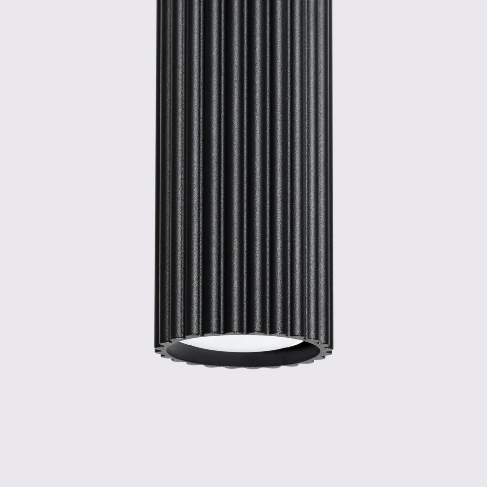 Carbon-riippuvalaisin, musta, Ø 6 cm, alumiini