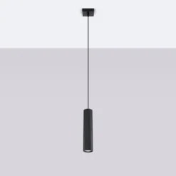 Carbon-riippuvalaisin, musta, Ø 6 cm, alumiini