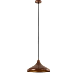 Claus-riippuvalaisin, kupari/kulta, Ø 35 cm, metalli