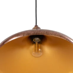 Claus-riippuvalaisin, kupari/kulta, Ø 35 cm, metalli