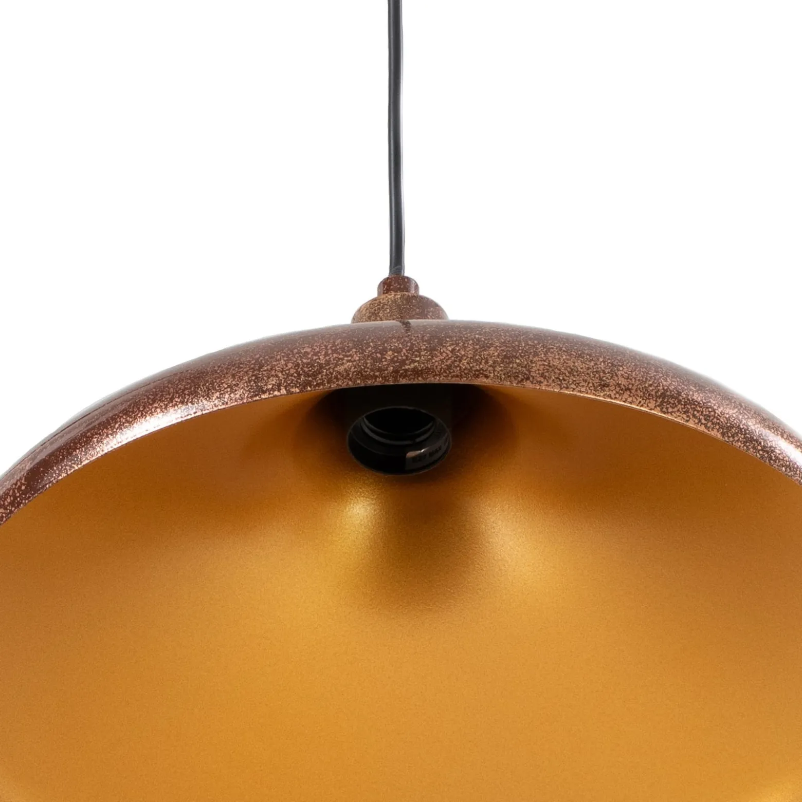 Claus-riippuvalaisin, kupari/kulta, Ø 35 cm, metalli