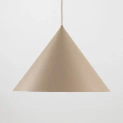 Cono-riippuvalaisin, 1-lamppuinen, Ø 50 cm, hiekka, E27