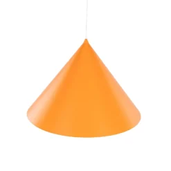 Cono-riippuvalaisin, 1-lamppuinen, Ø 50 cm, oranssi, E27