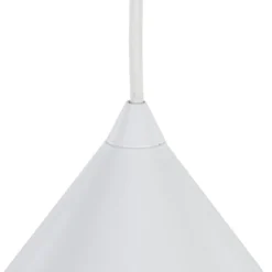 Cono-riippuvalaisin, 1-lamppuinen, Ø 50 cm, valkoinen, E27