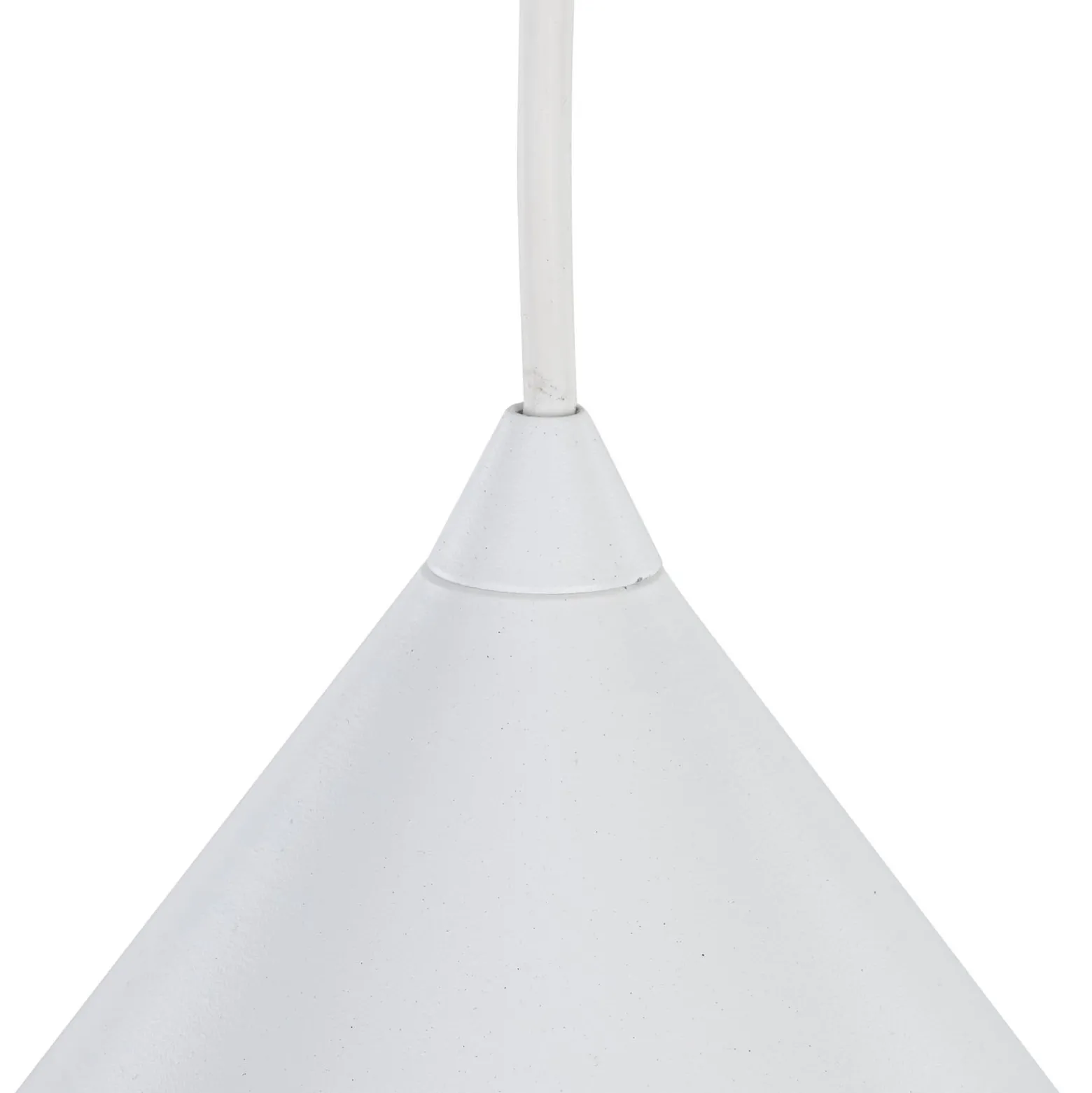Cono-riippuvalaisin, 1-lamppuinen, Ø 50 cm, valkoinen, E27