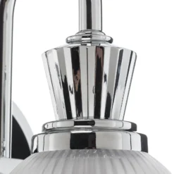 Cora-kylpyhuoneen LED-seinävalaisin, 1-lamppuinen, IP44, lasi