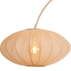 Corina kaarivalaisin, beige, E27, 192 cm, muovia