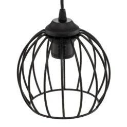 Cumera riippuvalaisin häkkihupulla, Ø 16 cm