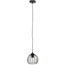Cumera riippuvalaisin häkkihupulla, Ø 16 cm