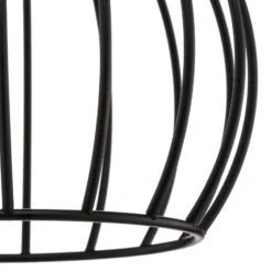 Cumera riippuvalaisin häkkihupulla, Ø 16 cm