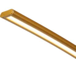 Curve LED-kaarivalaisin, matta kulta, 2700 K, korkeus 192, himmennettävä